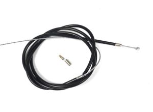 Lambretta Cable, Black, Throttle, Small nylon lined for standard carbs, Race-Tour MB
