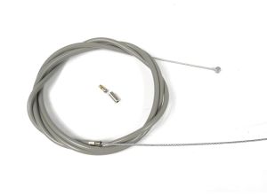 Lambretta Cable, Grey, Throttle, Small nylon lined for standard carbs, Race-Tour MB