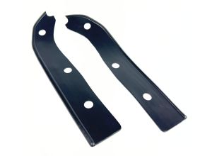 Lambretta Front mudguard rubber, pair, Sx, Black, Gp