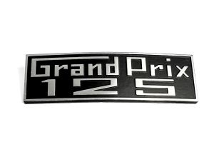 Lambretta Legshield badge Grand Prix Gp125, Italian type