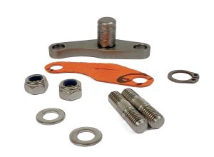 Lambretta Gear linkage swivel pivot base, stainless steel, MB