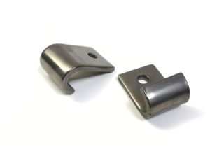 Lambretta Stand clamps (hooks) pair, stainless steel, MB