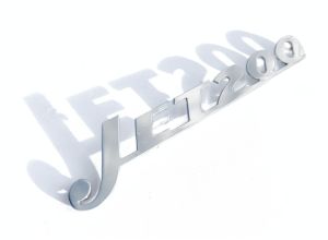 Lambretta Legshield badge Jet 200