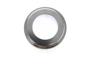 Lambretta Fork steering bearing dust protection plate on forks, stainless steel, MB