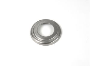 Lambretta Fork steering bearing dust protection plate on forks, stainless steel, MB