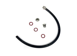 Lambretta Crankcase side drain, level and filler (breather) cap, includes fibre washers (set) stainless steel, MB