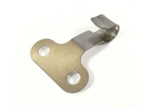 Lambretta Cable, clamp, gear and clutch adjuster block, stainless steel, MB