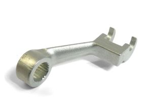 Lambretta Rear brake arm (lever) zinc plated, MB