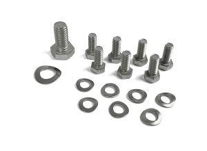 Lambretta Flywheel and Head cowling fastener kit, hex set screw, stainless steel