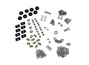 Lambretta Body work hardware kit (set) stainless steel, S3