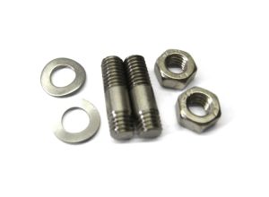 Lambretta Headset (handlebar) hydraulic light switch housing fastener kit, stainless steel, MB