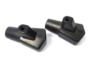 Lambretta Stand feet rubber, pair, Black, MB