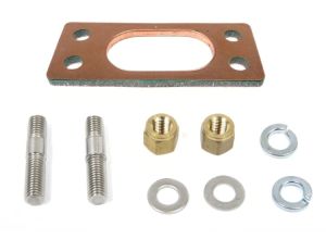 Lambretta exhaust fastener kit (studs, nuts, washers, gasket) oval exhaust port cylinders, Race-Tour MB