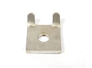 Lambretta Brake adjuster clamp, front brake, stainless steel, MB