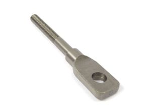 Lambretta Rear brake cable adjuster main body, stainless Steel, MB