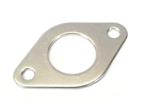 Lambretta Magneto housing flat sealing plate for large grommet, stainless steel, MB