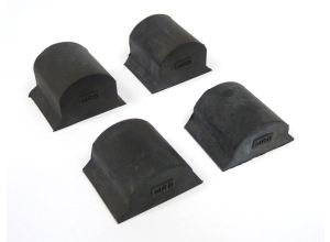 Lambretta Fork buffer set (2 fat, 2 thin) push In, Gp late Sx, MB