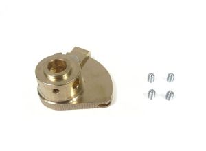 Lambretta  Headset (handlebar) pulley (wheel, roller) quick action throttle, Brass, S1/2/3, Race-Tour MB