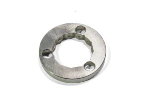 Lambretta Rear hub nut lock washer, 3 hole type, stainless steel, MB