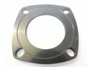 Lambretta Rear hub bearing plate, 0.9mm/1.2mm recess, stainless steel, MB