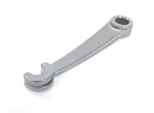 Lambretta Clutch (arm) lever, High tensile steel, hard chrome, short type, MB