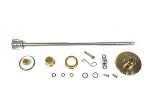 Lambretta Headset (handlebar) rod kit, clutch side (spline in - paddle out, 298mm) early Sx, Tv, Special 125, S3 type, MB