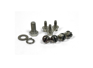 Lambretta Flywheel and Head cowlings fastener kit using MB special slotted 5mm screws, MB