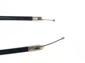Lambretta Cable, Black, Choke, standard, nylon lined, Race-Tour MB