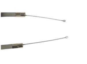 Lambretta Cable, Grey, Choke, standard, nylon lined, uses elbow, Race-Tour MB