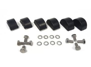 Lambretta Fork buffer set (2 small, 2 medium and 2 large buffers, screws and washers) Li, Sx, Tv, MB