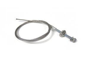 Lambretta Cable, Rear brake, with threaded end, barrel, nut, inner only, Race-Tour MB