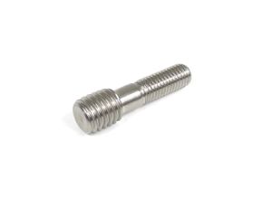 Lambretta Stepped stud, 7 to 10mm - 17x7x12mm, Lambretta round exhaust port, stainless steel, MB