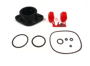 Dellorto Fuel resistant overhaul kit (flange rubber, float and O ring set) PHBH, MB