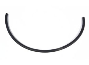 Universal Petrol (fuel) pipe, Ethanol resistant reinforced, Black, 2ft, MB