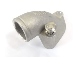 Inlet manifold, Lambretta small block, rubber mounted, Dellorto PHBL, Mikuni TMX 24mm, Race-Tour MB