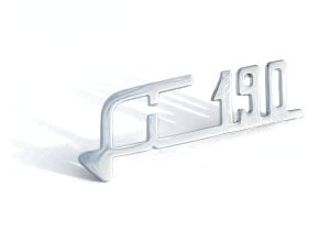 Lambretta Legshield badge Li190, MB