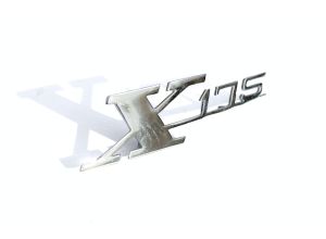 Lambretta Legshield badge X175, MB