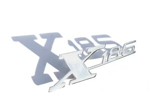 Lambretta Legshield badge X185, MB