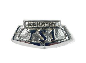 Lambretta Horn casting badge, shield type, TS1 Li, Sx early S3, MB