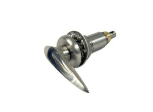 Lambretta Race-Tour Choke assembly complete, stainless steel, MB