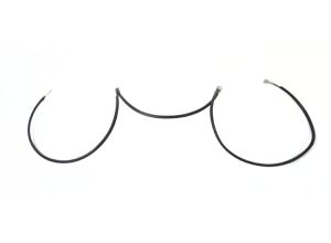 Lambretta Wiring loom, earth strap, Black, S1/2/3, MB