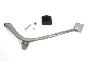 Lambretta Kickstart pedal (lever) adjustable type, Black rubber, S3, Race-Tour MB