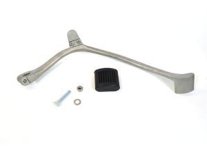 Lambretta Kickstart pedal (lever) adjustable type, Black rubber, S3, Race-Tour MB