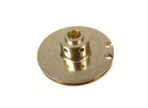 Lambretta Headset (handlebar) pulley (wheel, roller) quick action gear, Brass, GP Type, Race-Tour MB
