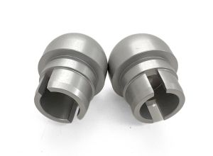 Lambretta Headset (handlebar) bar ends, alloy, large type, pair, S3, Race-Tour MB