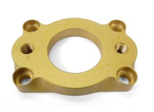 Inlet manifold, Lambretta large block, Shorty 6 petal reed valve adaptor plate only, Race-Tour MB