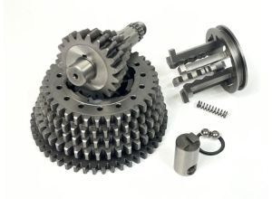 Lambretta Gear box MB-5 (5 gears, cluster and selector) Race-Tour MB