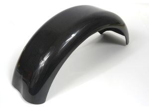 Lambretta Rear mudguard, Carbon fibre, Race-Tour MB