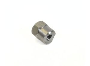 Lambretta Brake adjuster nut, hex, stainless steel, Gp, MB
