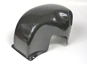 Lambretta Head cowling, RT Reed type, Carbon fibre, Race-Tour MB